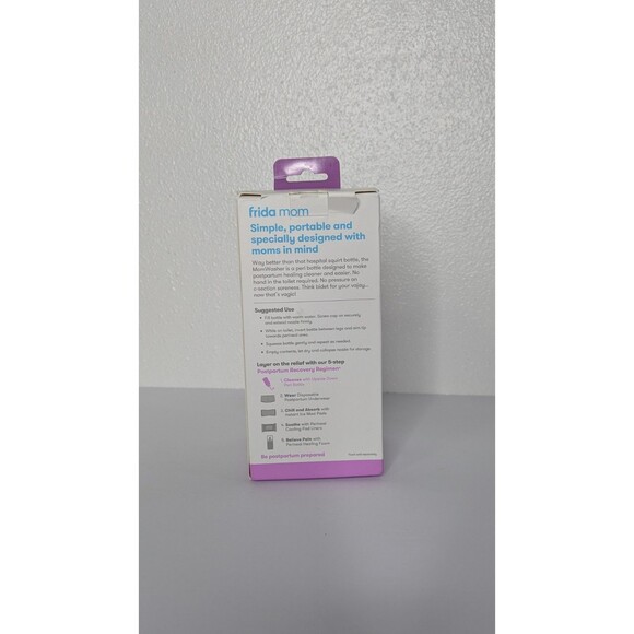 Frida Mom Upside down Peri Bottle for Postpartum Care, Portable Bidet Perineal C - Picture 4 of 5